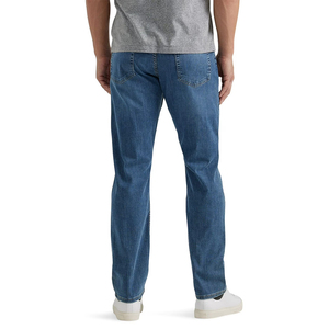 Best Quality Denim Pant For Adult Knitted Casual Waterproof Solid Breathable Medium Wash <b>Jeans</b> Pants With OEM Service - Product Image 2