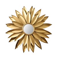 Moderne Luxuriöse Eiförmige Wandleuchte Goldfolie Innen Schwarze Metall-Wandlampe für Wohnzimmer Schlafzimmer Hotel Dekorative Wandbeleuchtung