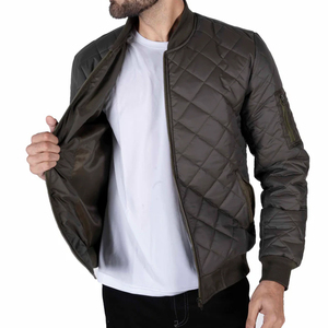 Chaqueta Bomber de Calidad Superior a Precio de Mayoreo, Chaquetas Negras con Calefacción de Poliéster para Hombre, Precio Bajo, Servicio OEM, Personalizable - Product Image 6