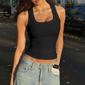 เสื้อกล้ามทรงเข้ารูปเนื้อผ้านุ่มพิเศษแบบซ้อนทับได้สำหรับผู้หญิง รุ่น The Everyday Luxe Sculpting Ribbed Tank Top - Product Image 5