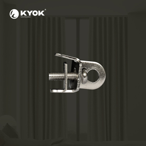 Système de rails à rideaux en alliage d'aluminium KYOK Rail flexible à usage intensif pour la vente en gros - Product Image 5