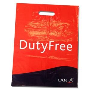 Venta al por mayor de lujo duradero reutilizable HDPE/LDPE troquelado bolsas de fuelle impreso personalizado PE embalaje hecho Vietnam fábrica para supermercado - Product Image 6