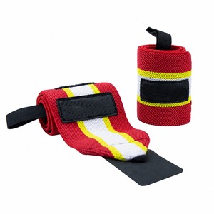 Bandes de poignet GAF pour la musculation, la gym et le fitness, en caoutchouc naturel résistant, imperméables et respirantes, largeur 3 pouces, longueur 24 pouces - Product Image 1