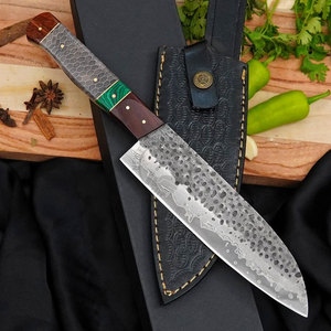 Couteau de Chef de Cuisine Personnalisé 2026, Forgé à la Main, en Acier Inoxydable 440C, Lame Tranchante de 7 Pouces, Manche en Résine, Compatible Lave-Vaisselle - Product Image 5