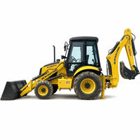 Chargeuse-pelleteuse New Holland B110B à faible nombre d'heures de fonctionnement, prête à être expédiée