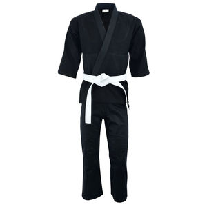 Uniforme de Karate Personalizado Unisex, Ropa de Artes Marciales 100% Algodón, Transpirable, de Secado Rápido, Tejido Perlado Ligero con Logotipo en la Espalda y el Cuello - Product Image 4