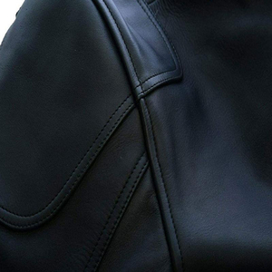 High Quality Leather Jacket Customized Logo Men Leather Jacket Fashion Clothing Winter Jacket For Men Winter Jacket OEM Custom - Product Image 4