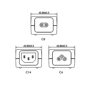 อะแดปเตอร์ไฟฟ้าทางการแพทย์แบบตั้งโต๊ะ1.43A 30W 21V C14ช่อง AC - Product Image 2