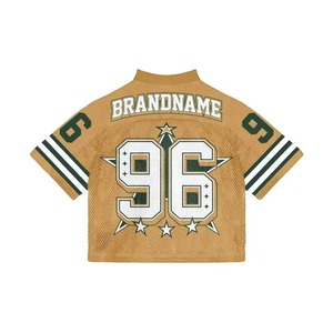 Maillot de football américain en gros pour fans, personnalisable avec nom et numéro d'équipe, impression par sublimation, fabricant OEM, fournisseur de marque privée - Product Image 4