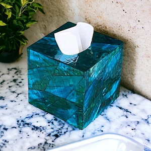 Enamel Mdf Box resin <b>Tissue</b> Box for Home Hotel and <b>Wedding</b> Tabletop Decoration <b>Tissue</b> Boxes - Product Image 1