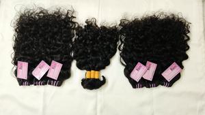 Mejor Precio en Cabello Humano Remy Indio Virgen sin Procesar, Extensiones de Cabello Humano en Paquetes, Ondulado Profundo, Ondulado Suelto, 100 Gramos, en Venta en Chennai - Product Image 4