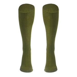 Heavy Duty Durable Cotton Crew <b>Socks</b> Reinforced Heel Toe Breathable <b>Moisture</b> Wicking Comfort For Athletic Work Casual Outdoor - Product Image 1