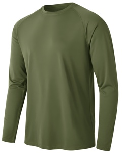 Camiseta Deportiva de Manga Larga para Hombre, Transpirable, Ligera, para Entrenamiento, Gimnasio, Running - Product Image 3