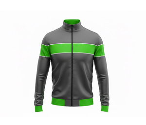 Breathable Full Zip Sublimation <b>Jacket</b> for <b>Gym</b> & Sports Running and Fitness Wear Warm Breathable Quick Dry | Sizes Men Women - Product Image 3