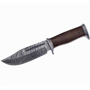 Couteaux Bowie robustes avec lame fixe durable, poignée antidérapante et tranchant affûté pour le bushcraft et l'exploration en milieu sauvage - Product Image 1