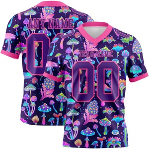 Maillot de football américain personnalisé 2026, grandes tailles, motifs brodés sur mesure pour 32 équipes, vêtements de sport respirants - Product Image 4