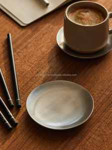 Offre Spéciale sous-verres à café en aluminium de style classique faits à la main poli brillant peut sous-verre de boisson sur mesure - Product Image 2
