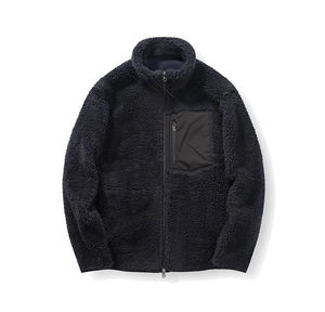 Casual Winter <b>Sherpa</b> Jackets Breathable Stand Collar Zipper Closure Best Fashionable op Fashion Men's <b>Sherpa</b> <b>Fleece</b> Canvas - Product Image 4