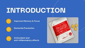 OEM Société de vieillissement Supplément cérébral Best-seller au Japon pour la mise au point de la mémoire Clarté mentale Sans danger pour tout le monde sauf les femmes enceintes - Product Image 5