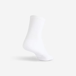 <b>Men's</b> <b>White</b> Casual Ankle Spandex/Polyester/Cotton Breathable Eco-Friendly Knitted Solid Color Daily Wear Summer Style Regular - Product Image 3