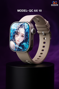 2025 QC AX10 MS10สำหรับผู้หญิงแอนดรอยด์8.1สมาร์ทวอทช์4G SIM GPS 2.06นิ้ว AMOLED 270หมุนได้กล้อง2 + 32GB ผู้ช่วยด้านเสียงเพื่อสุขภาพ - Product Image 2