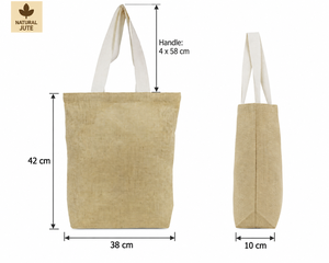 Bolsa de Compras Promocional de Yute para Regalos Corporativos, Compras al por Menor, Personalización de Marca, Fabricante OEM ODM, Reutilizable - Product Image 3