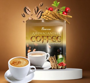 กาแฟสำเร็จรูปอัชวากันธาแบบซอง รสหวานอมขม กลิ่นหอมเข้มข้น กาแฟมาเลเซียเพิ่มพลัง - Product Image 1