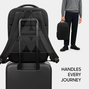 Comfortable Black Color <b>Laptop</b> & Business <b>Backpack</b> Waterproof Adults <b>Laptop</b> & Business <b>Backpack</b> - Product Image 3