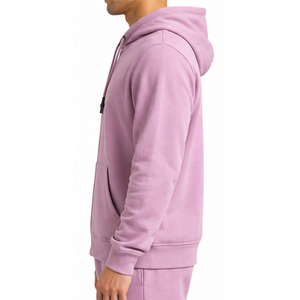 Sudadera con Capucha y Cremallera Completa para Hombre, 100% Algodón, Personalizable, Estilo Urbano, Ecológica, Venta al Por Mayor, OEM ODM - Product Image 6