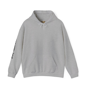 Sweat à capuche homme coupe classique avec impression en relief, en molleton premium et coton, style streetwear décontracté - Product Image 1
