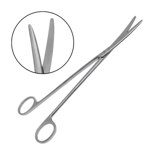 Tijeras Quirúrgicas Veterinarias Metzenbaum Curvas de Acero Inoxidable Reutilizables de 7 Pulgadas con Mango de Anillo, Autoclavables y Resistentes a la Oxidación - Product Image 6