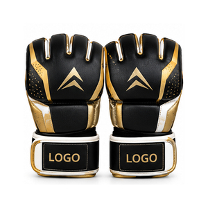 Gants en cuir MMA de haute qualité pour l'entraînement et le combat, gants MMA personnalisés OEM ODM, gants d'entraînement pour le sparring et le grappling - Product Image 1