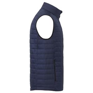 Gilet en duvet pour hommes, hiver, extérieur, sans col, léger, matelassé, sans manches, avec logo, service OEM disponible - Product Image 1