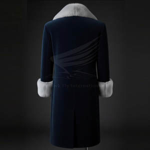 เสื้อโค้ทขนสัตว์ผู้ชายสไตล์ลำลองแบบสมาร์ท สำหรับใส่ทำงานหรือใส่ในชีวิตประจำวัน แต่งขอบด้วยขนสัตว์ เนื้อผ้าระบายอากาศได้ดี รับสกรีนโลโก้และเสื้อโค้ทสำหรับธุรกิจ  ขั้นต่ำในการสั่งซื้อน้อย - Product Image 3