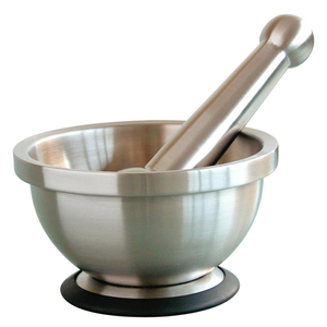 Juego de Mortero y Maja de Granito Negro para Cocina, Utensilios de Cocina, Herramientas para Especias y Hierbas - Product Image 6