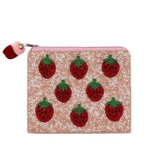 Crystal Craft Latest Design Hand Pouch Beaded Embroidered <b>Seed</b> Bead Handmade Coin Purse Fashion Bag Customized Color Custom Logo - Product Image 2