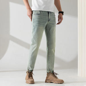 Men's Women's Light Multiple Color Loose Fit Denim Jeans Casual Washed Wide Leg Style Summer Wear Denim <b>Jacket</b> Pant Baggy Styles - Product Image 5