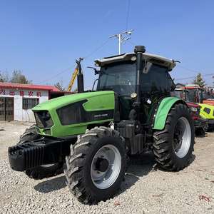 Tracteur agricole Deutz Fahr 90-120 CV 4x4 avec cabine climatisée, direction assistée, prise de force (PTO), élévateur hydraulique pour l'agriculture - Product Image 1