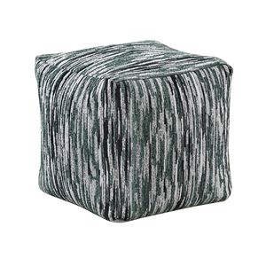 Pouf Ottomano Moderno Multicolore in Tessuto, Sedia a Sacco Antiscivolo da Pavimento, 1 Pezzo - Product Image 2