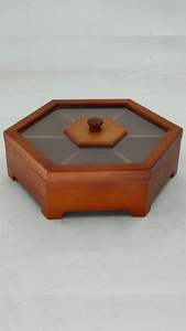 Caja de madera hecha a mano para almacenamiento y organización en el hogar - Product Image 5