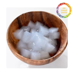 Cubos de Nata de Coco Fresca para Té de Burbujas, Bebidas de Frutas, Postres y Coberturas para Helados - Product Image 5