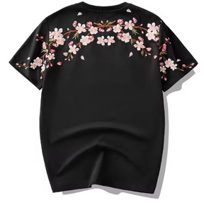 High Quality Custom Logo Digital Print Knitted Cotton Blend Unisex Regular Fit Casual Winter Short Sleeve <b>T</b>-<b>Shirt</b> 180g - Product Image 2