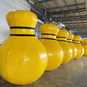Pinos de Bolos Inflables Comerciales Internacionales con Bomba de Aire Eléctrica, Duraderos y Fáciles de Instalar para Eventos y Juegos de Team Building - Product Image 2
