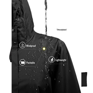 2026 Latest Stylish Winter High Street Canvas <b>Rain</b> <b>Jacket</b> Men Women Hooded Fashion High Quality Windproof - Product Image 3