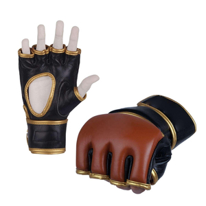 Guantes de Boxeo MMA Hechos de Cuero, Cómodos, Transpirables, Estilo Profesional, Guantes de Boxeo MMA en Venta, Servicio OEM - Product Image 5