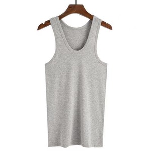 Wholesale Custom Logo Cotton <b>Running</b> <b>Singlet</b> Muscle Athletic Shirts Sleeveless Fitness Wear Men Tank Top For Sale - Product Image 5