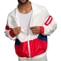 Fifth Gear International Vente en gros Veste coupe-vent sportive tendance pour hommes Design multi-poches Logo personnalisé Hiver à capuche