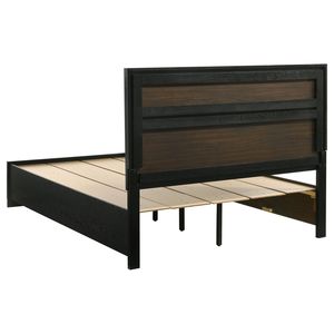 Orchid <b>Black</b> Queen <b>Storage</b> Panel <b>Bed</b> Elegant Up-Holstered <b>Bed</b> with <b>Storage</b> Features - Product Image 6