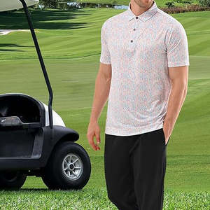 Chemises de golf personnalisées pour hommes avec logo personnalisé, t-shirt de sport à séchage rapide, polo - Product Image 4