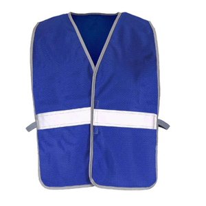 Hi Vis Safety <b>Vests</b> Durable Material Zip Mesh <b>Vest</b> Jacket for <b>Men</b> Customized Outdoor Working Reflective Safety Work-wear <b>Vest</b> - Product Image 5